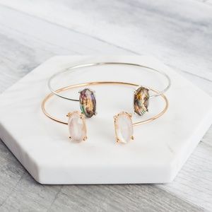 'Celsius' Geo Stone Bracelet
